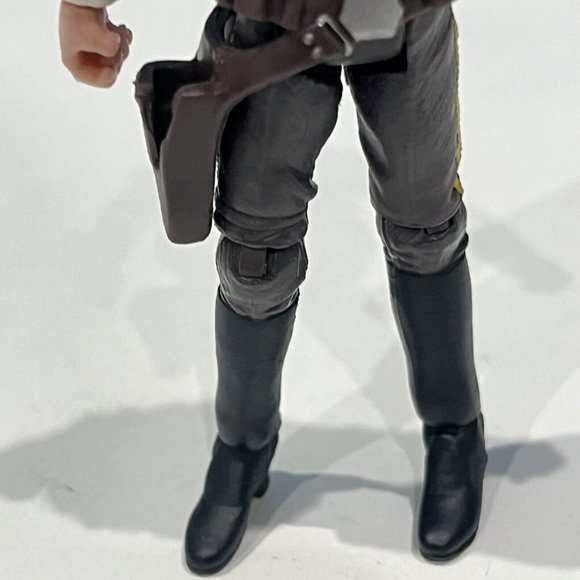 Vintage 2004 Hasbro Star Wars Saga Collection Han Solo Endor Figure Trench Coat - Picture 5 of 16